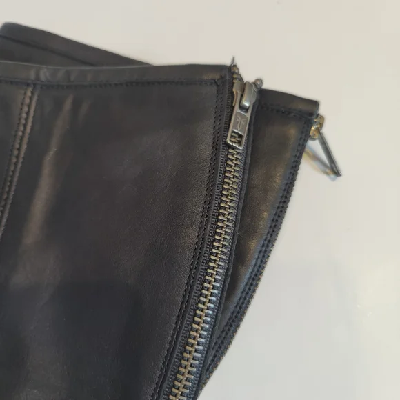 Frye Phillip the Harness Tall Black Boots - Picture 5 of 9